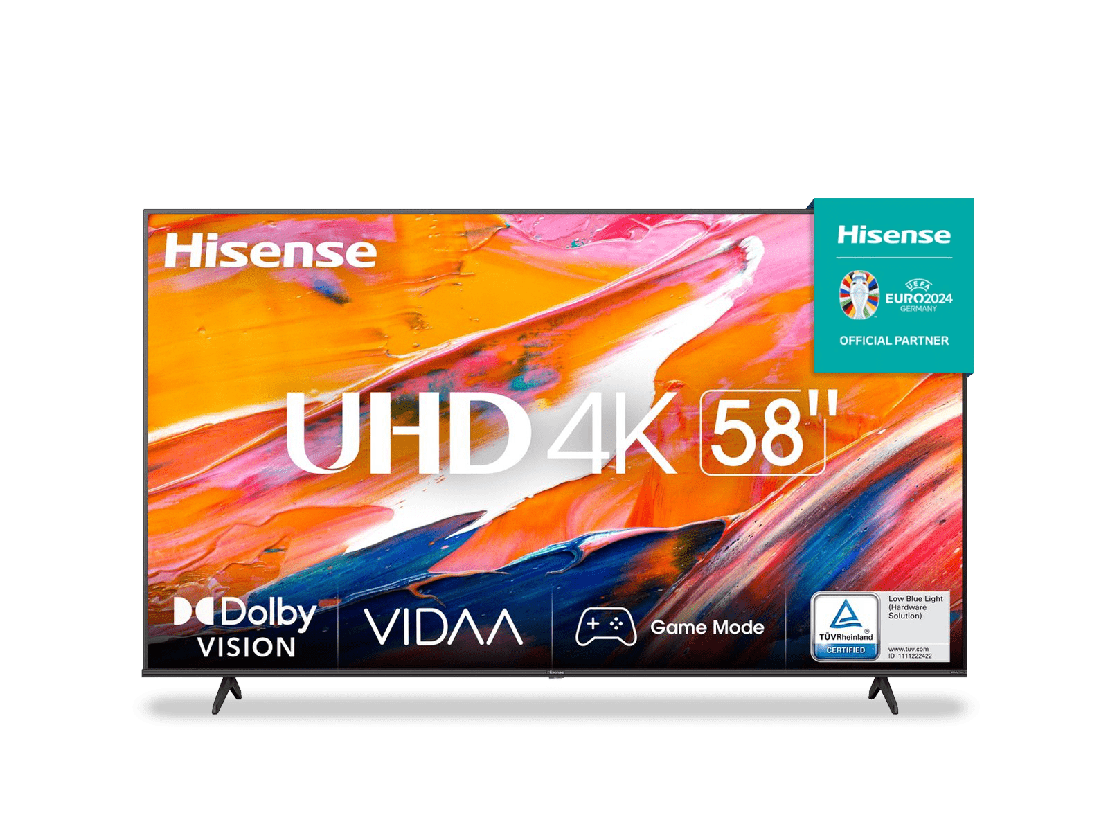 Hisense 58" Smart TV t.w.v.